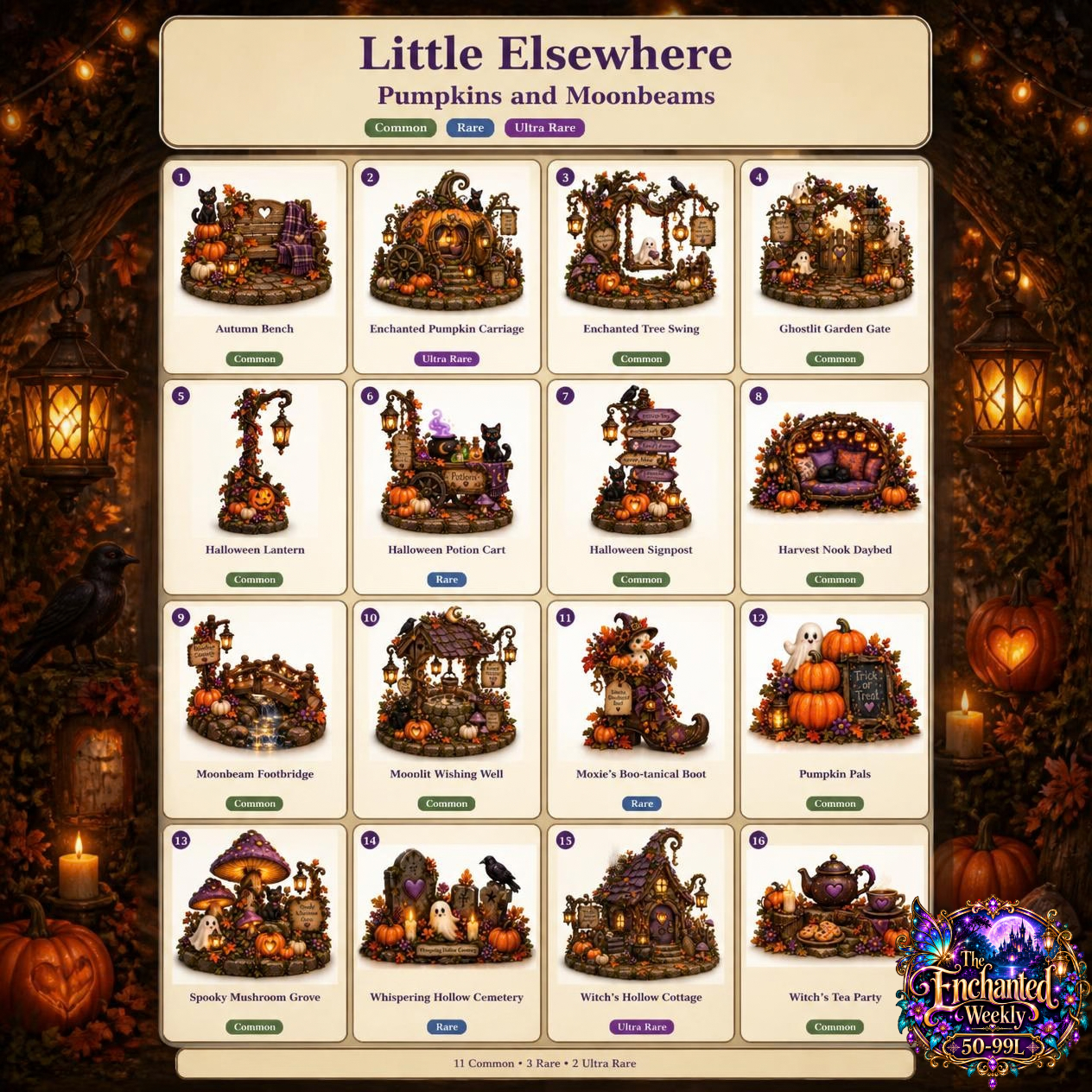Curious & Quaint — Little Elsewhere (Pumpkins & Moonbeams)