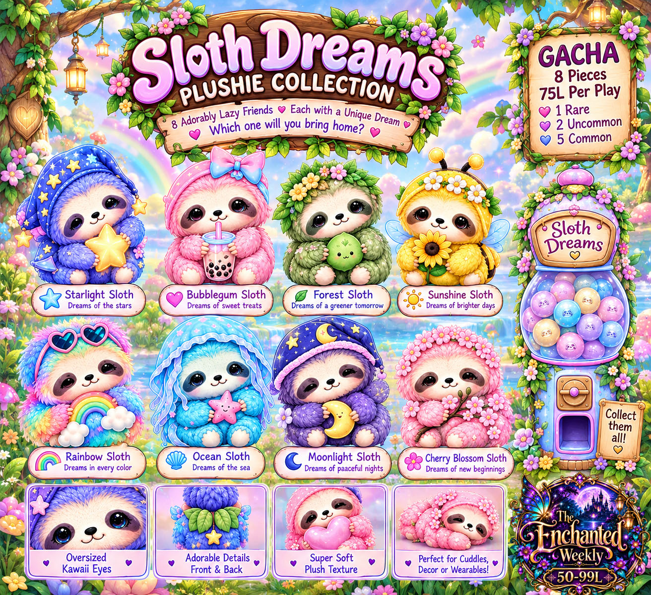 Oceanic Dreams — Sloth Dreams Gacha