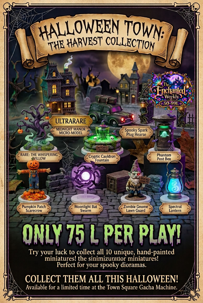 Wonderdrop — Halloween Town (The Harvest Collection) Gacha