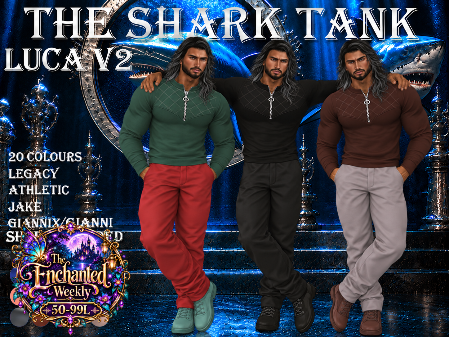 THE SHARK TANK — Luca v2