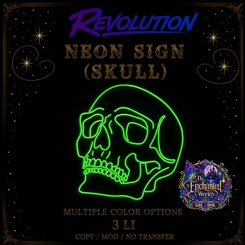 REVOLUTION — Neon Skull