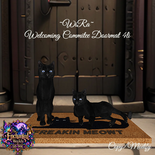 ~WiRa~ — Welcoming Committee Doormat