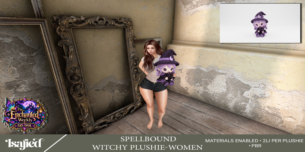 Isafied — Spellbound Witchy Plushie (Female)